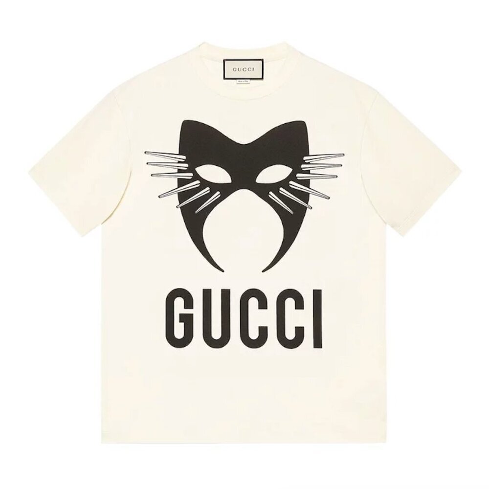 NWT Gucci Manifesto Oversized T-Shirt in White Size L